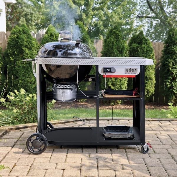 Вугільний гриль Weber Performer Premium Smart 57 см 1501631 фото