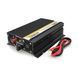 Інвертор напруги ORBUS ORMS24-1800 (1800Вт), 24/220V, approximated, 2 Shuko, клемні дроти, 5 запобіжників, Box.Q20 YT29014 фото 2