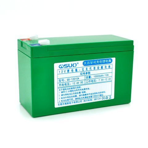 Акумуляторна батарея літієва QiSuo 12V 10A з елементами Li-ion 18650 (150X64,5X97,7) YT18302 фото