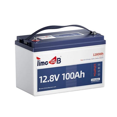 Акумуляторна батарея LiFePO4 Timeusb 12.8V 100Ah Low-Temp, 1280Wh, BMS 100A, 260*168*210мм YT45476 фото