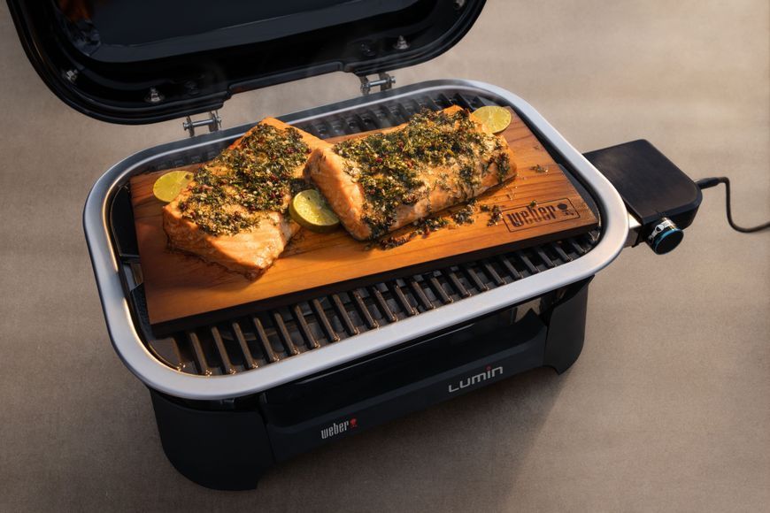 Гриль электрический Weber Lumin Compact, красный 91040979 фото