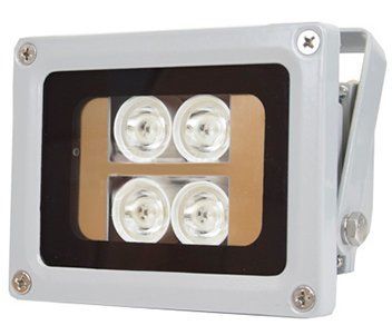 Прожектор інфрачервоний Lightwell LW4-40IR60-12, сірий VT99-00004532 фото