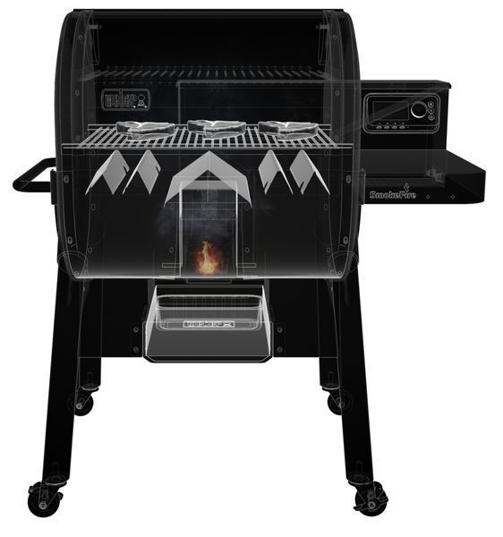 Гриль пелетний Weber SmokeFire EX6 GBS 23511004 фото