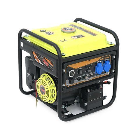 Генератор інверторний Бензиновий Genpower GBG 50IXE 3.6kW (5kVA), однофазний, 230V, 50Hz, DC12V. об'єм 15.0л. АКБ у комплект не входить, 465*445*505mm. 30kg. YT45488 фото