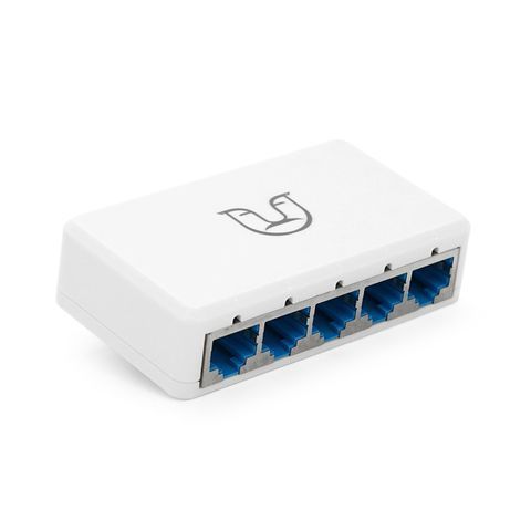 Комутатор ALFA S105 5 портів Ethernet 10 / 100 Мбіт / сек, BOX Q120 YT44377 фото