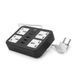 Мережевий фільтр ТВ-Т15, 4 розетки + 3 USB, 2 м, перетин 3х0, 75мм, 2500W, Black, Box YT7043 фото 3