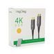 Кабель VEGGIEG HA-20 HDMI-HDMI 4K UHD, 20.0m, v2,0, OD-4.0mm, круглий, Black, коннектор Black-Metal, Box YT19719 фото 2