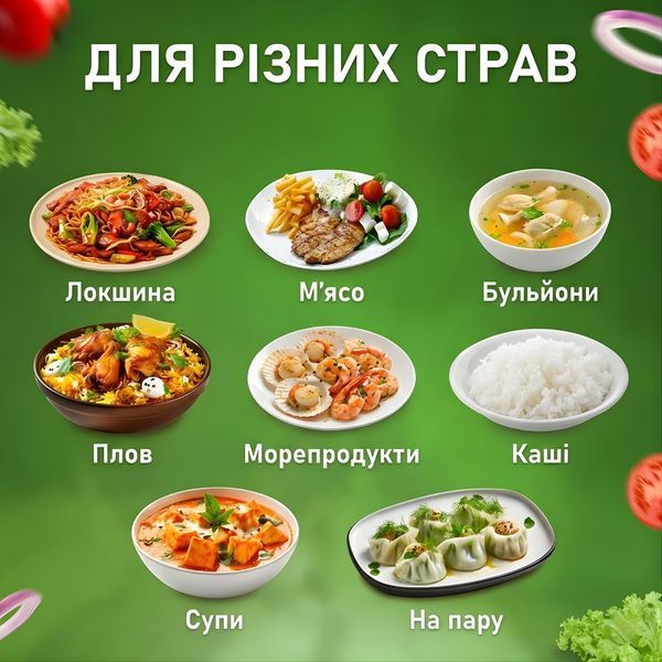 Електрична каструля-мультиварка з пароваркою 1165 фото