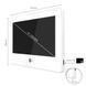 Відеодомофон NeoLight MEZZO Hybrid Black, 10.1 дюйма VT99-00023009 фото 2