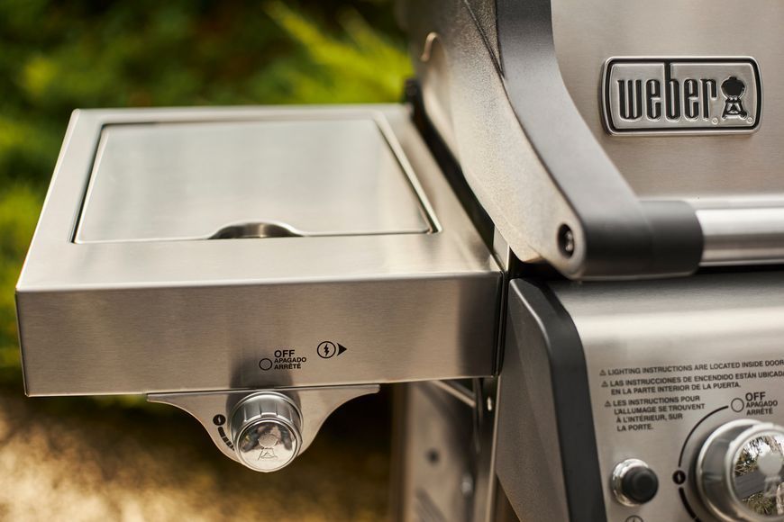 Газовий гриль Weber Spirit SP-335 Premium GBS, нержавеющая сталь 46802375 фото
