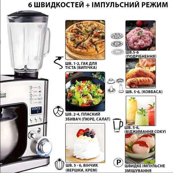 Универсальный кухонный комбайн 4в1 Top Kitchen 1152 фото