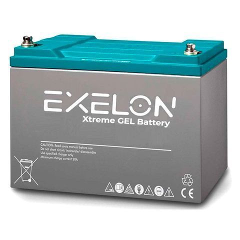 Акумуляторна батарея EXELON 150-12 GEL 12V 150 Ah (483 x 170 x 238), 43.6 kg Grey Q1/48 YT37162 фото
