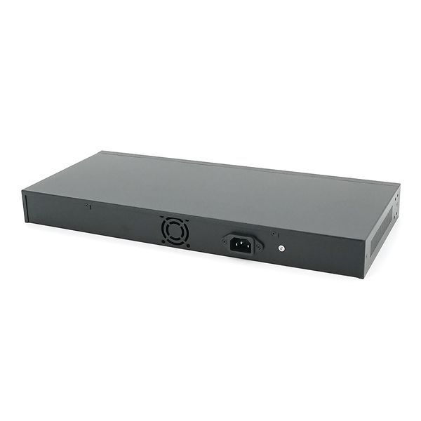 POE комутатор гігабітний Merlion 24 POE + 2 RJ45 + 2 SFP 10/100/1000 вбудований блок живлення 52V 6.15A YT41700 фото