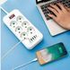 Мережевий подовжувач на 6 розеток + 5 портів зарядки (4 USB, 1 Type-C): фільтр живлення 5 метрів D6L 1164 фото 2