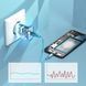 Адаптер Choetech PD5010 mini White PD20W GAN USB-C VT99-10025231 фото 11