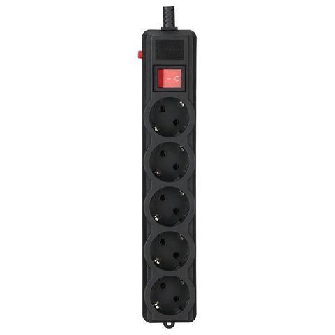 Мережевий фільтр Gembird SPG5-G-15B-PRO, 5 розеток, 4.5 м VT99-00023691 фото