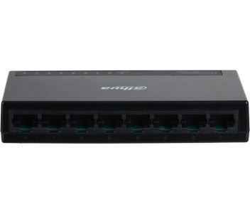 Комутатор Dahua DH-PFS3008-8GT-L 8 портів Ethernet 10 / 100 Мбіт / 1000 Мбіт / сек, BOX Q20 YT21646 фото