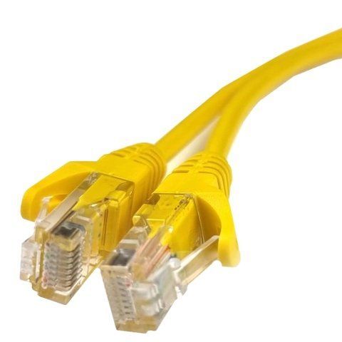 Патч-корд жовтий 0.5м UTP CAT5e від EServer VT99-00017032 фото