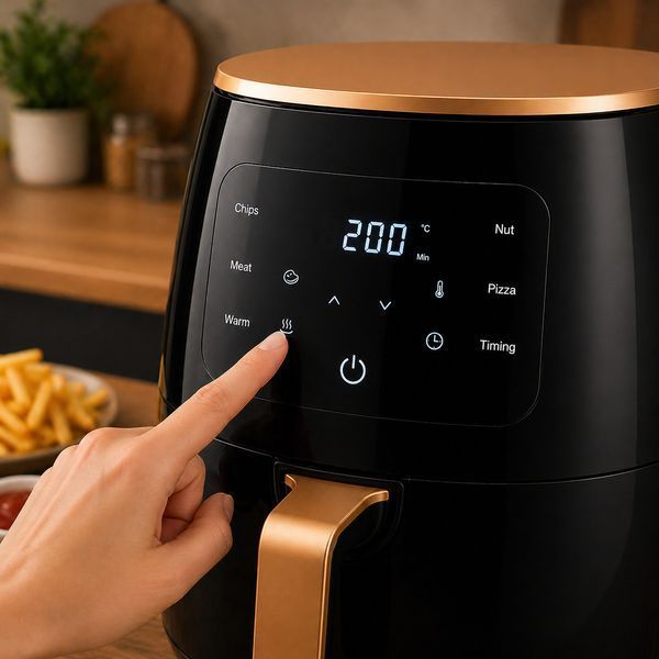 Аерофритюрниця 6L 2600W сенсорна безмасляна мультипіч 1130 фото