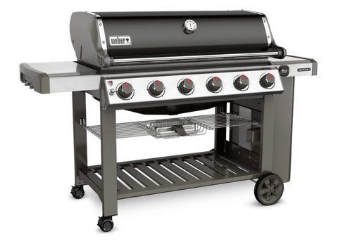 Газовый гриль Weber Genesis II E-610, GBS, черный 63010175 фото
