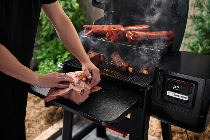 Пелетний коптильний гриль Weber SMOQUE 500 1500810 фото