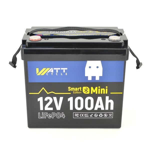 Акумулятор WattCycle LiFePO4 WT12V100AH100MINIBT 12,8В YT45606 фото