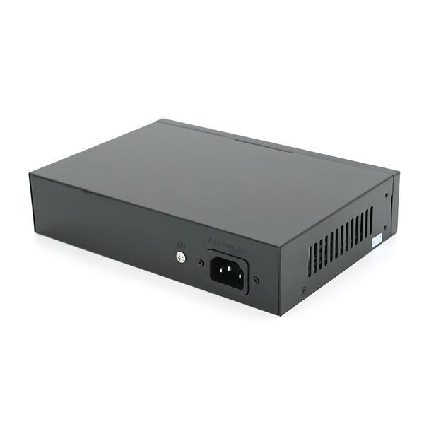POE комутатор гігабітний Merlion 4 POE 10/100/1000 + 2 RJ45 10/100/1000 вбудований блок живлення 52V 1.25A YT41637 фото