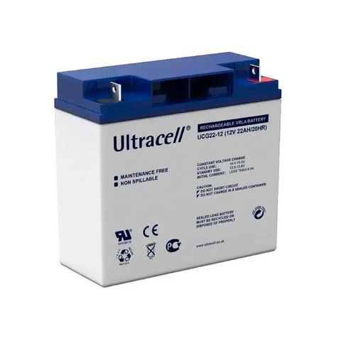 Акумуляторна батарея Ultracell UCG20-12 GEL 12V 20 Ah (182x 77 x 168) White Q1/230 YT33156 фото