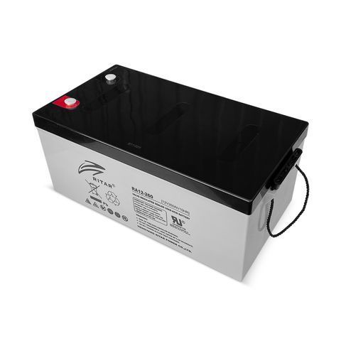 Акумуляторна батарея AGM RITAR RA12-260, Gray Case, 12V 260.0Ah, ( 522 х 268 х 224 ) Q1 YT21628 фото