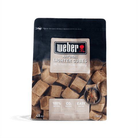 Кубики Weber для розжига натуральные, 48 шт 17612 фото