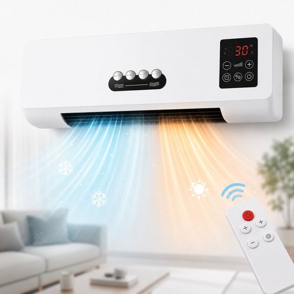Настенный обогреватель-вентилятор Germatic Air MODKLI-B 1800 Вт, белый fan02 фото