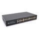 POE комутатор Merlion 24 POE 10/100 + 2 RJ45 10/100/1000+ вбудований блок живлення 52V 5.8A YT26491 фото 1