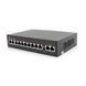 POE комутатор Merlion 10 POE 10/100 + 2 RJ45 10/100 вбудований блок живлення 52V 2.5A YT33517 фото 2