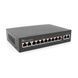 POE комутатор Merlion 10 POE 10/100 + 2 RJ45 10/100 вбудований блок живлення 52V 2.5A YT33517 фото 1