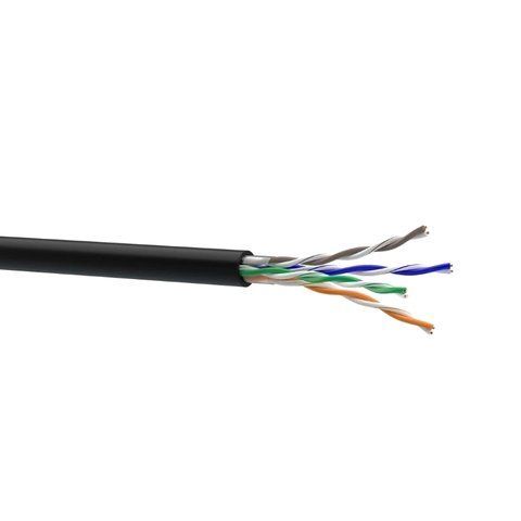 Зовнішній мідний кабель Cat. 5e U/UTP 4x2x24 AWG PE бухта 500м. VT99-00008761 фото