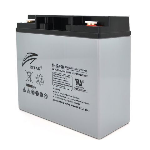 Акумуляторна батарея AGM RITAR RT12170H, Gray Case, 12V 17.0Ah ( 181 х 77 х 167 ) Q4 YT2984 фото
