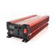 Інвертор напруги NV-2000(1200Вт)+LCD, 12 / 220V, approximated, 1 універсальна розетка, клем, Box YT27618 фото 1