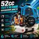 Бензиновий тример MaxPower 52cc, 1.25 кВт / Бензинова мотокоса садова / Бензокоса з ножем, диском та котушкою 945 фото 5