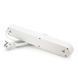 Мережевий фільтр F04U, 4 розетки EU + 3 USB, 1.5 м, перетин 3х0, 75мм, 2500W, White, Box YT15492 фото 2