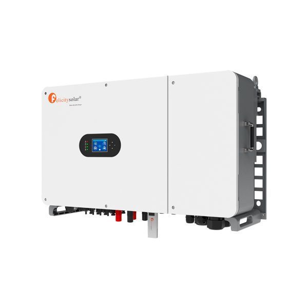 Гібридний інвертор трифазний високовольтний Filicity IVGM50KHP3G2 50kW(160-800V) MPPT(150-850V) 50A / 2 HY(Parallel) YT46805 фото