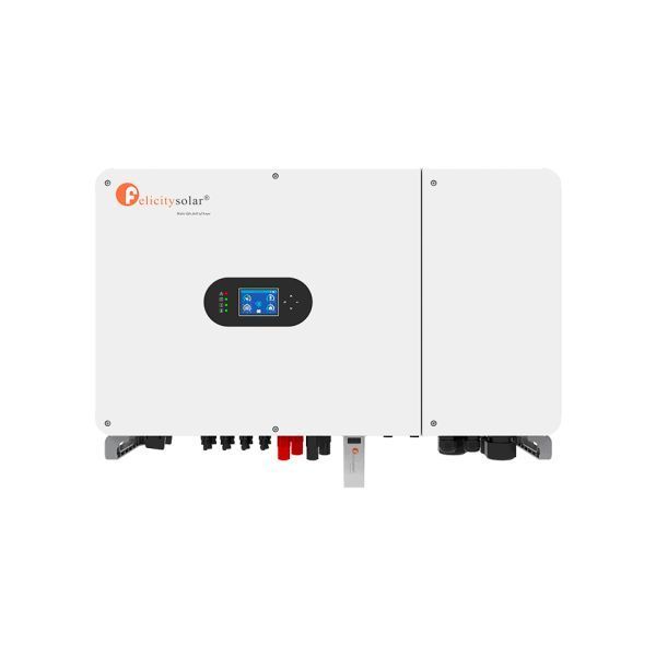 Гібридний інвертор трифазний високовольтний Filicity IVGM50KHP3G2 50kW(160-800V) MPPT(150-850V) 50A / 2 HY(Parallel) YT46805 фото